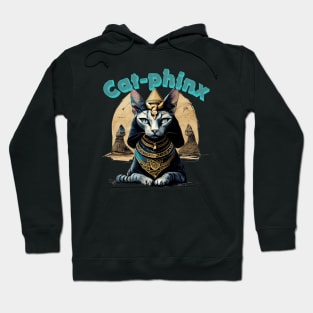 A cat of the Egyptian Sphinx. Hoodie